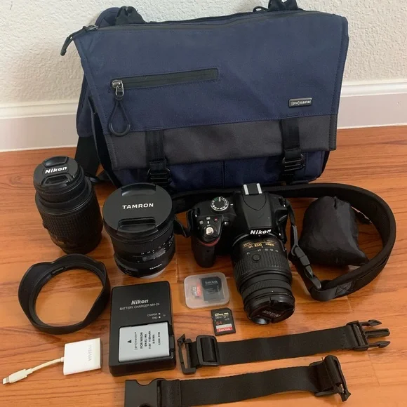 Camera set, Full camera set.
